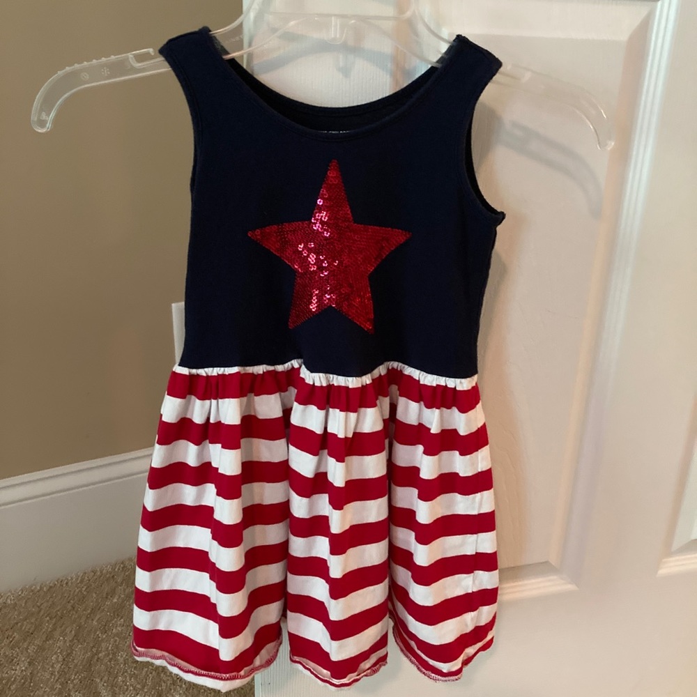 Girls 4th of July dress
